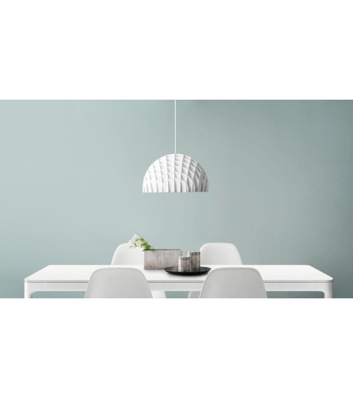 Arc Blanc - Suspension luminaire design Lawa Design lampes suspendues design lustre moderne salon salle à manger cuisine