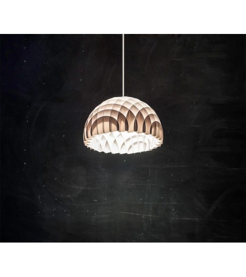 Arc Bianco - Lampada a sospensione design Lawa Design lampade lampadario design moderne led cucina camera soggiorno