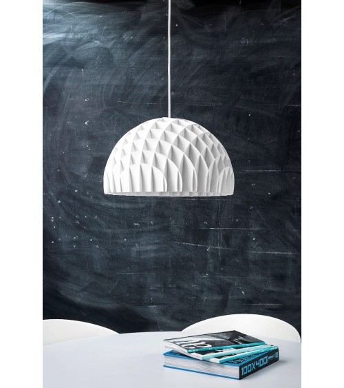 Arc Bianco - Lampada a sospensione design Lawa Design lampade lampadario design moderne led cucina camera soggiorno
