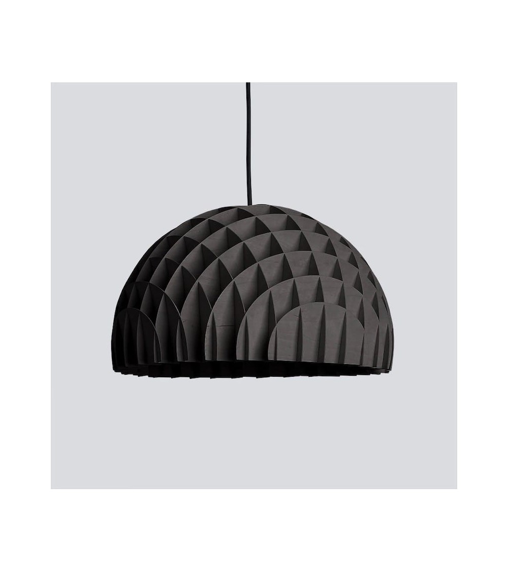 Arc Black Plywood - Lampada a sospensione design Lawa Design lampade lampadario design moderne led cucina camera soggiorno