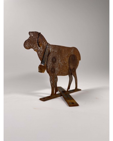 Sheep - Rusty metal garden sculpture Emil Neff outdoor garden decor terrace balcony