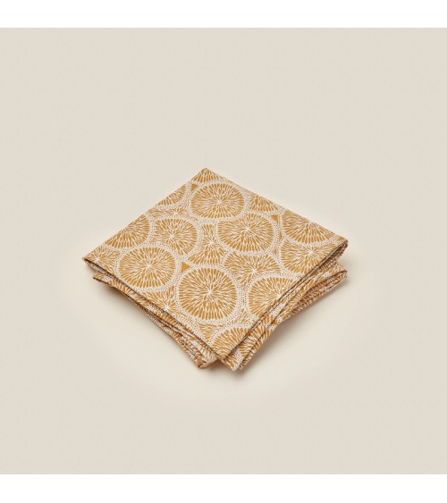 Set of 4 cloth Napkins - Caramel Atelier Mouti