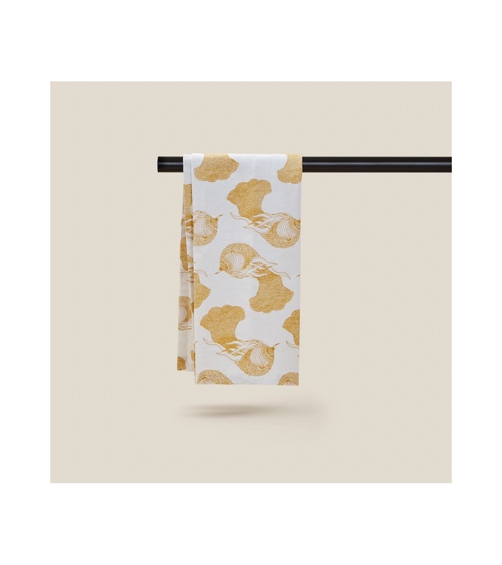 Tea Towel - Mustard Atelier Mouti best kitchen hand towels fall funny cute