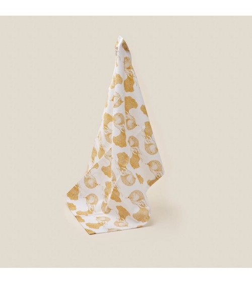 Tea Towel - Mustard Atelier Mouti best kitchen hand towels fall funny cute