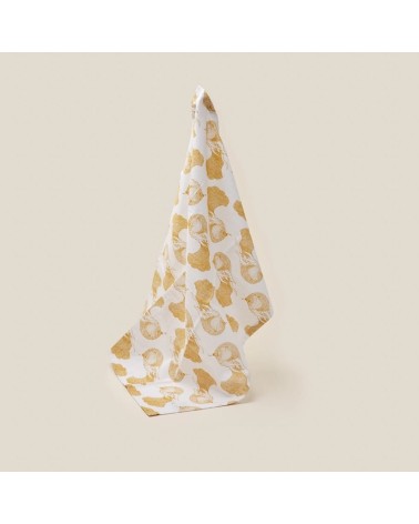 Tea Towel - Mustard Atelier Mouti best kitchen hand towels fall funny cute