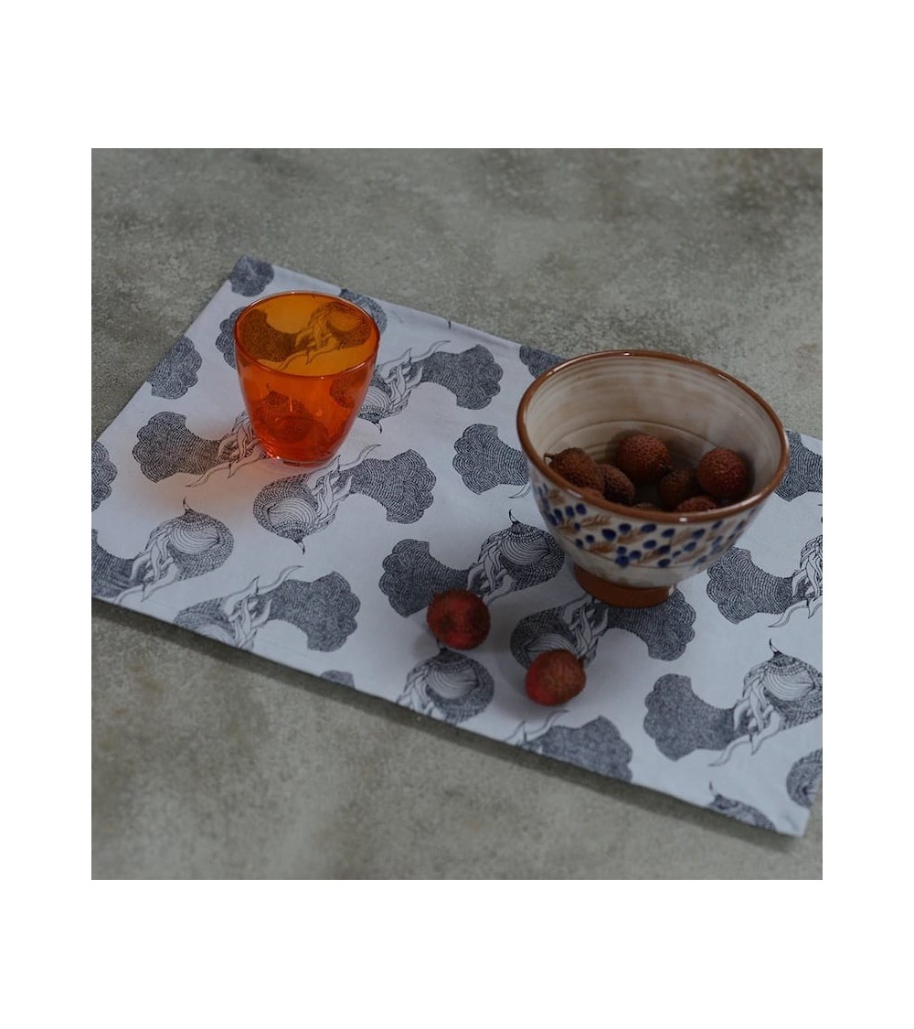 Tischsets - Blaugrau Atelier Mouti Schweiz kaufen