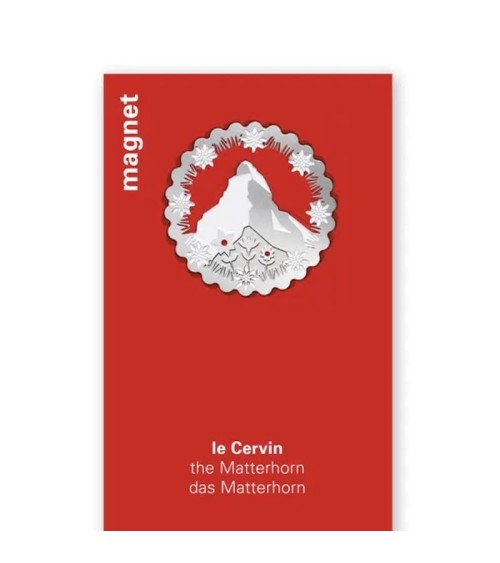 Magnet décoratif - Le Cervin tout simplement, Aimants décoratifs design suisse original