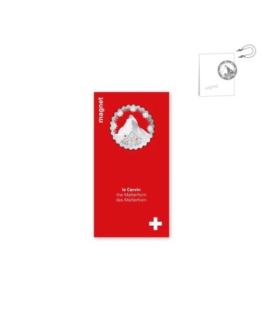 Le Cervin - Aimant décoratif, Magnet pour frigo tout simplement, original kitatori suisse