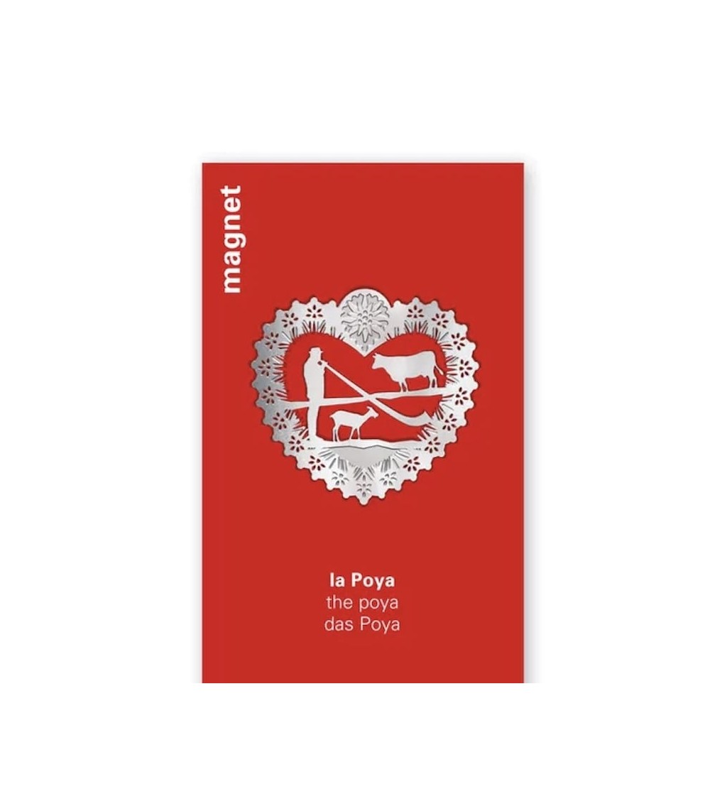 la Poya - Aimant décoratif, Magnet pour frigo tout simplement, original kitatori suisse