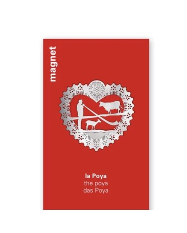 la Poya - Aimant décoratif, Magnet pour frigo tout simplement, original kitatori suisse