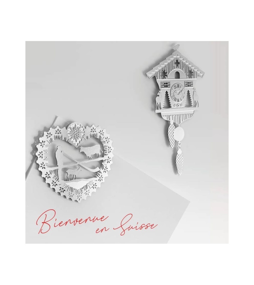 The cuckoo clock - Fridge, Decorative Magnet tout simplement, original kitatori switzerland