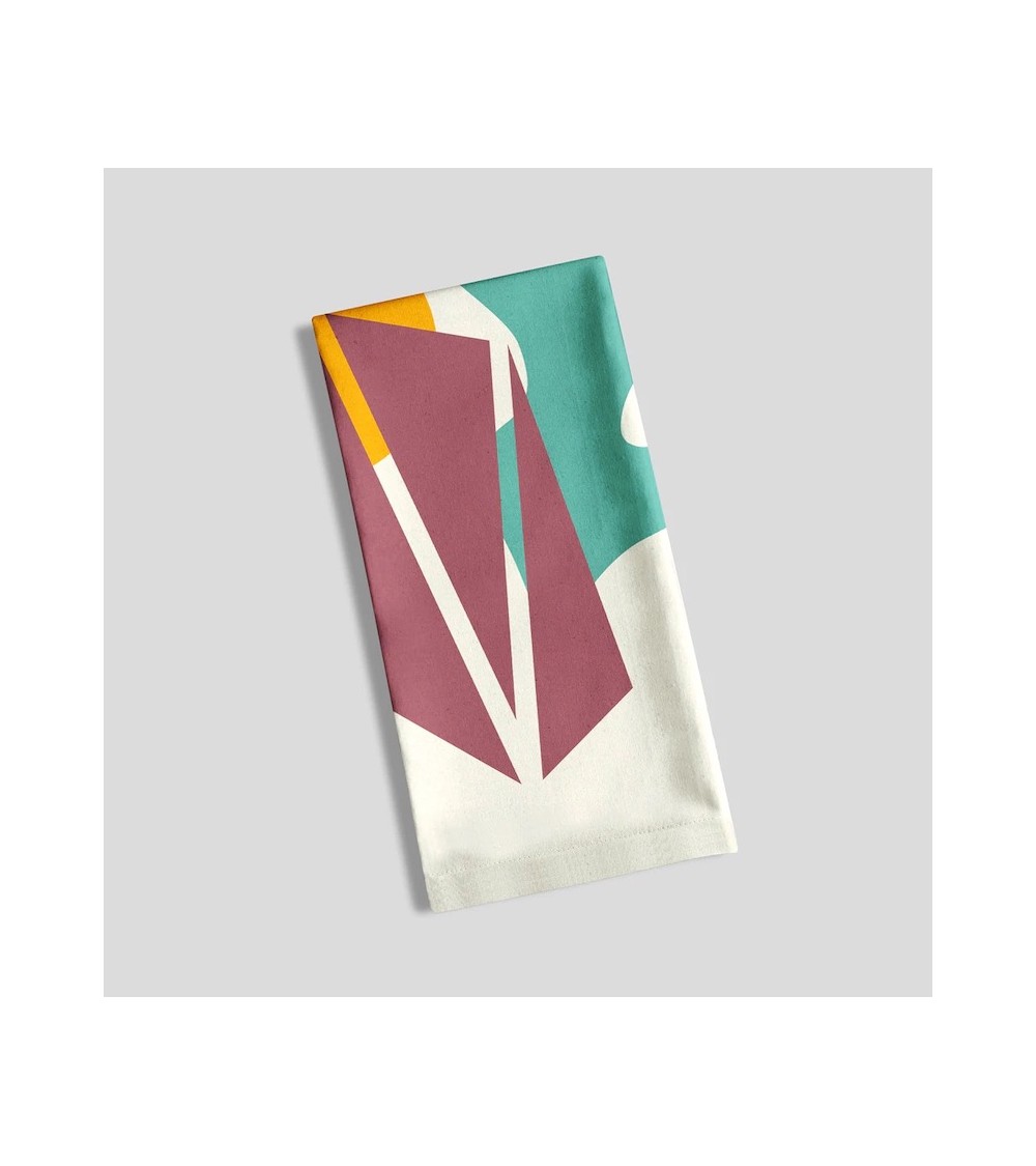 Aland Abstract - Tea Towel Ellie Good illustration best kitchen hand towels fall funny cute