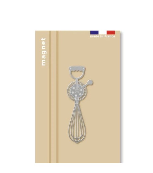 Fouet de cuisine - Aimant décoratif, Magnet pour frigo tout simplement, Objets Déco design suisse original