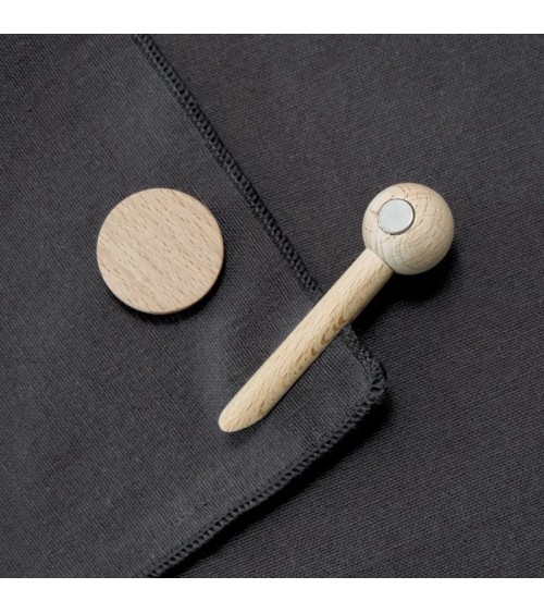 Geschirrtuchhalter aus Holz - Klemm mich doch tout simplement, geschirr küchen tücher kaufen schöne modern küchenhandtücher