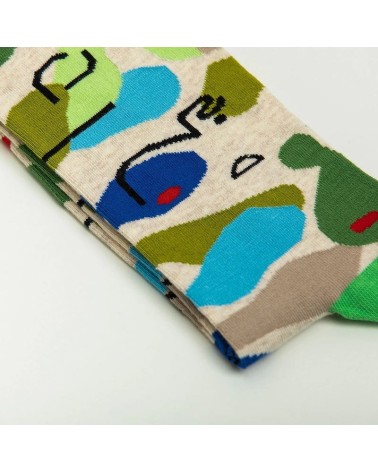 Socks - Insula Dulcamara by Paul Klee Curator Socks funny crazy cute cool best pop socks for women men