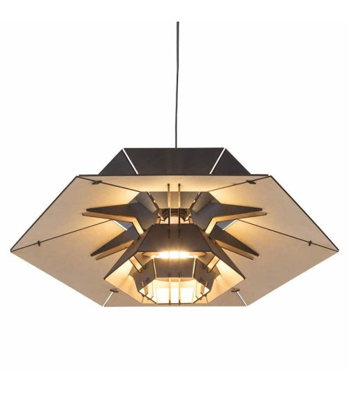 PM5 Naturale e Blu - Lampada a Sospensione Van Tjalle en Jasper lampade lampadario design moderne led cucina camera soggiorno