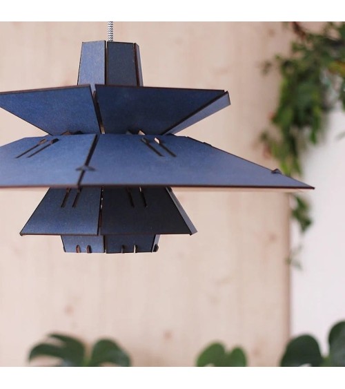 PM5 Naturale e Blu - Lampada a Sospensione Van Tjalle en Jasper lampade lampadario design moderne led cucina camera soggiorno