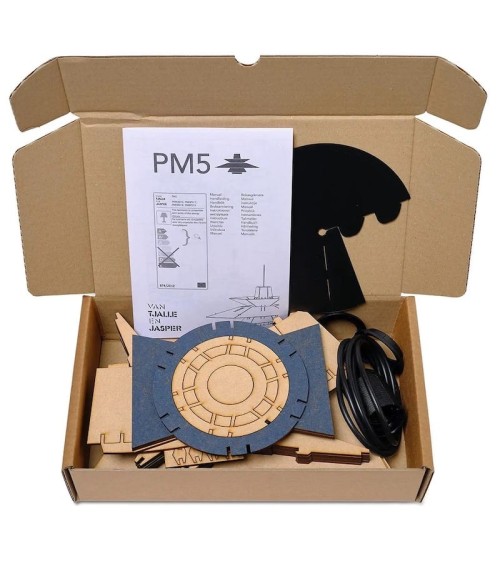 PM5 Naturale e Blu - Lampada a Sospensione Van Tjalle en Jasper lampade lampadario design moderne led cucina camera soggiorno