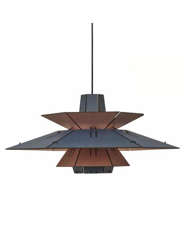 PM5 Rose & Bleu - Lampe à suspension Van Tjalle en Jasper lampes suspendues design lustre moderne salon salle à manger cuisine