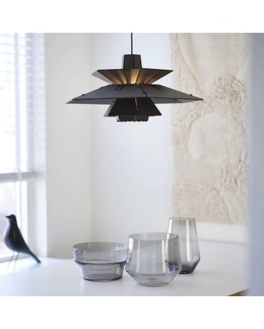 PM5 Noir - Lampe à suspension Van Tjalle en Jasper lampes suspendues design lustre moderne salon salle à manger cuisine