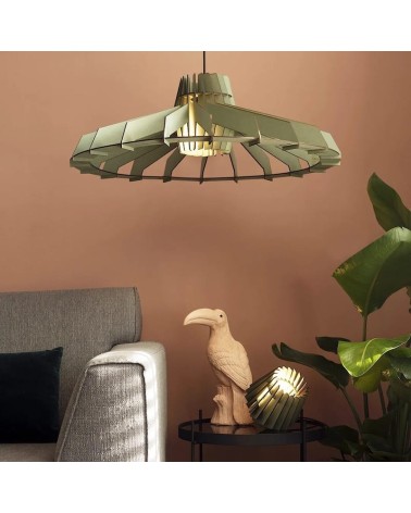 Nikolamp Tesla - Dirty Mint - Pendant Lamp Van Tjalle en Jasper pendant lighting suspended light for kitchen bedroom dining l...