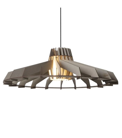 Nikolamp Tesla - Grigio morbido - Lampada a sospensione Van Tjalle en Jasper lampade lampadario design moderne led cucina cam...