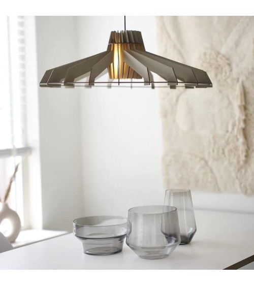 Nikolamp Tesla - Grigio morbido - Lampada a sospensione Van Tjalle en Jasper lampade lampadario design moderne led cucina cam...