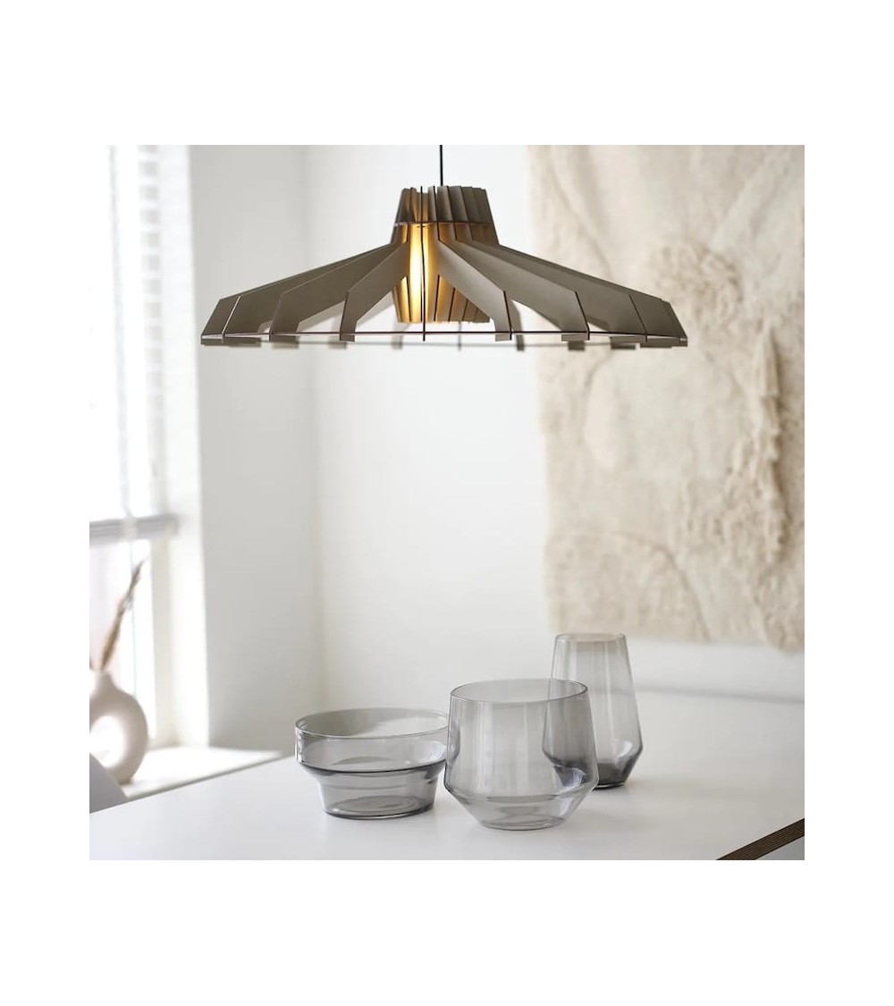 Nikolamp Tesla - Grigio morbido - Lampada a sospensione Van Tjalle en Jasper lampade lampadario design moderne led cucina cam...