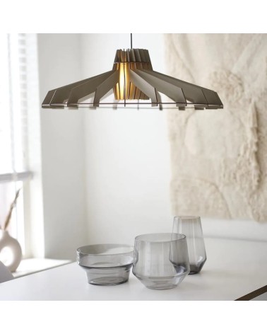 Nikolamp Tesla - Grigio morbido - Lampada a sospensione Van Tjalle en Jasper lampade lampadario design moderne led cucina cam...