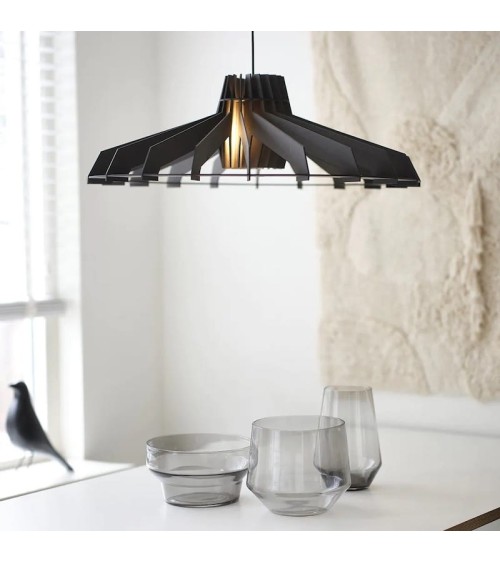 Nikolamp Tesla - Black - Pendant Lamp Van Tjalle en Jasper pendant lighting suspended light for kitchen bedroom dining living...