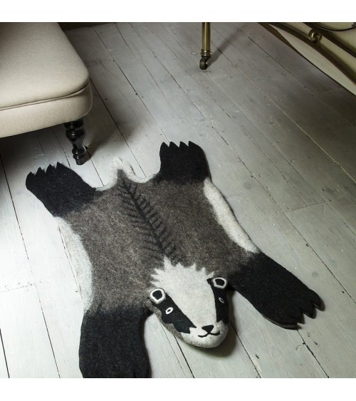Tappeto animali - Billie il Tasso Sew Heart Felt Tappeti bambini, bébé design svizzera originale