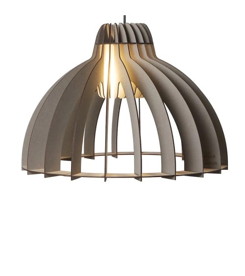 Granny Smith - Soft Grey - Pendant Lamp Van Tjalle en Jasper pendant lighting suspended light for kitchen bedroom dining livi...