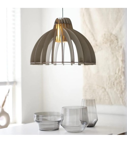 Granny Smith - Soft Grey - Pendant Lamp Van Tjalle en Jasper pendant lighting suspended light for kitchen bedroom dining livi...