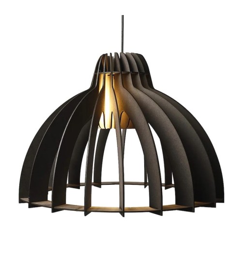 Granny Smith - Nero - Sospensione Van Tjalle en Jasper Lampade a Sospensione design svizzera originale