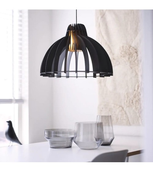 Granny Smith - Noir - Lampe à suspension Van Tjalle en Jasper lampes suspendues design lustre moderne salon salle à manger cu...