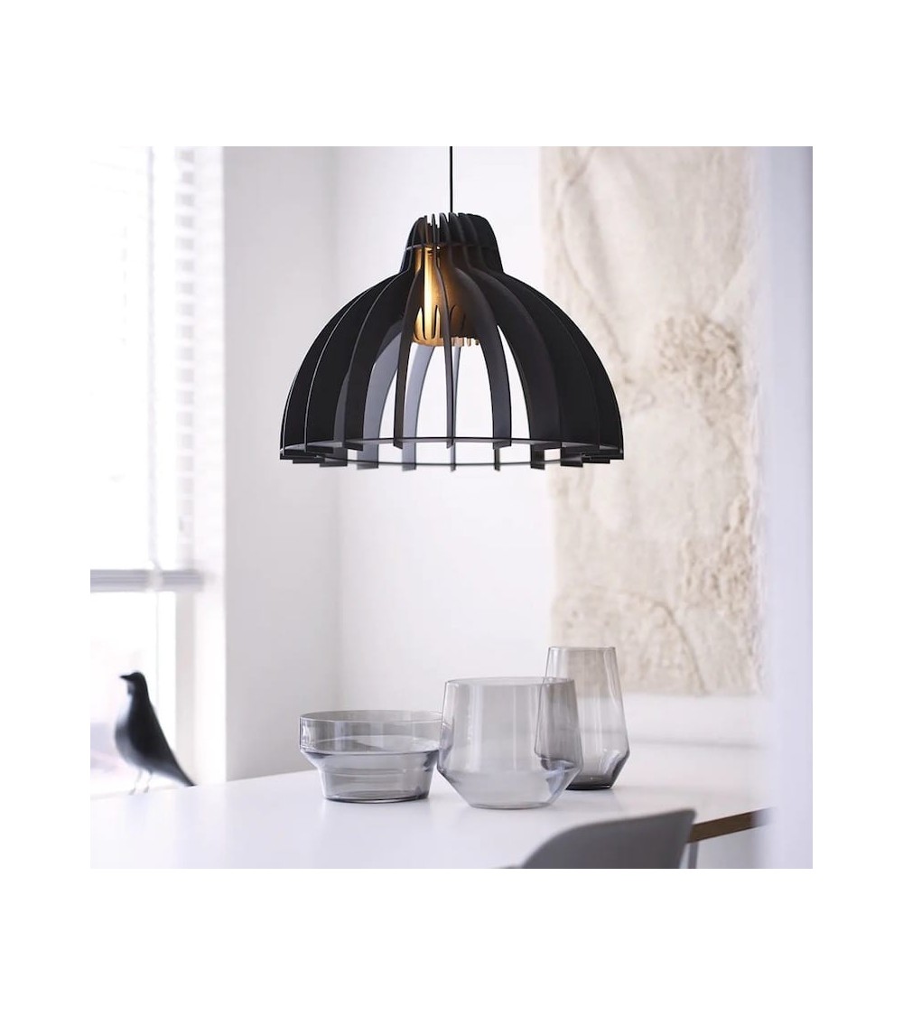 Granny Smith - Nero - Lampada a sospensione Van Tjalle en Jasper lampade lampadario design moderne led cucina camera soggiorno