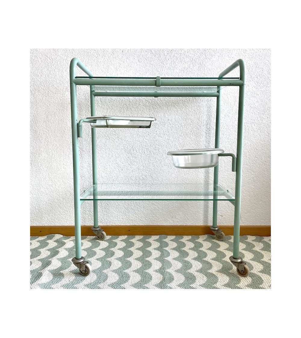 Vintage medizinischer Servierwagen 1950er Vintage by Kitatori Kitatori.ch - Kunst und Design Concept Store design Schweiz Ori...