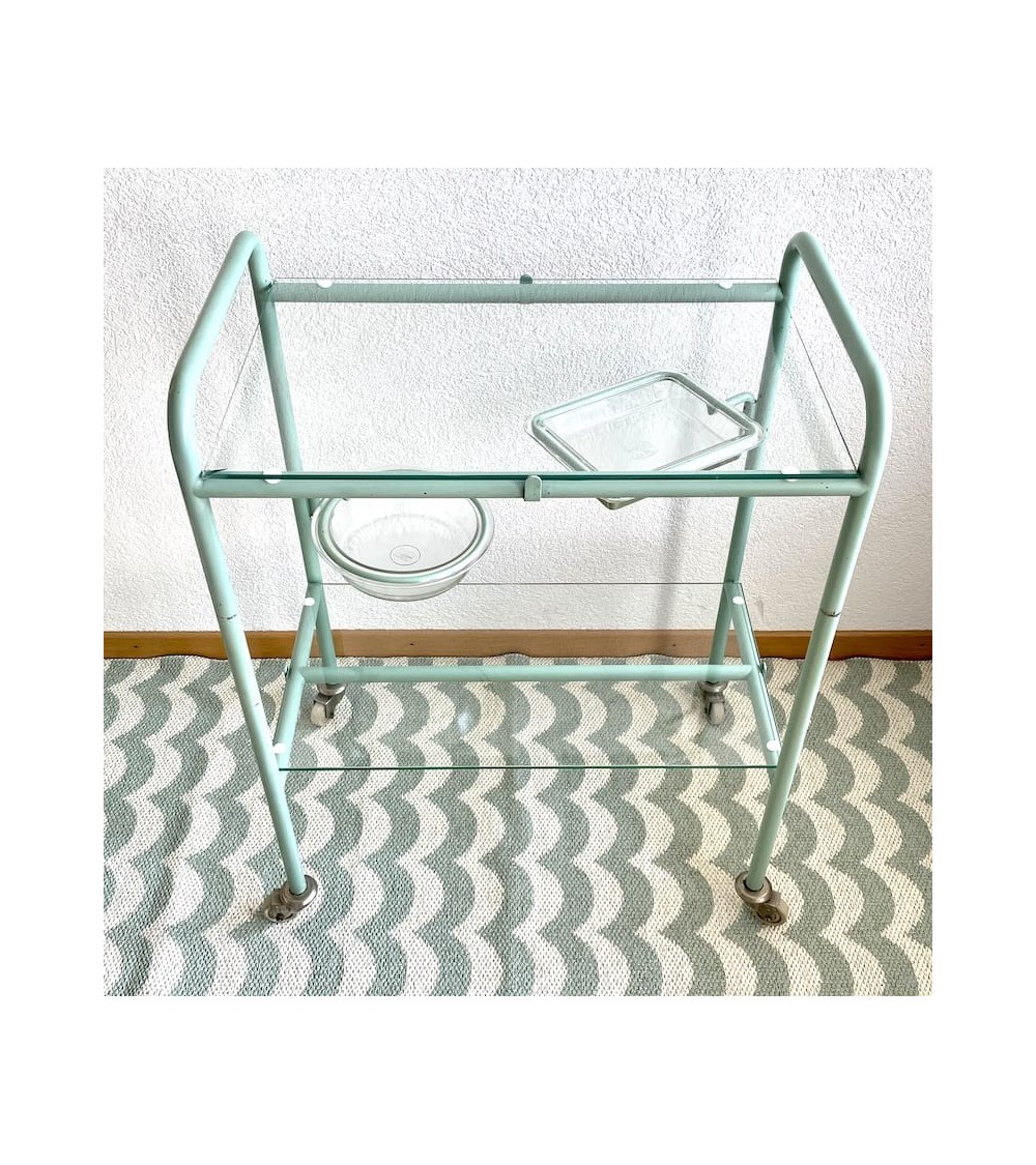 Vintage medizinischer Servierwagen 1950er Vintage by Kitatori Kitatori.ch - Kunst und Design Concept Store design Schweiz Ori...