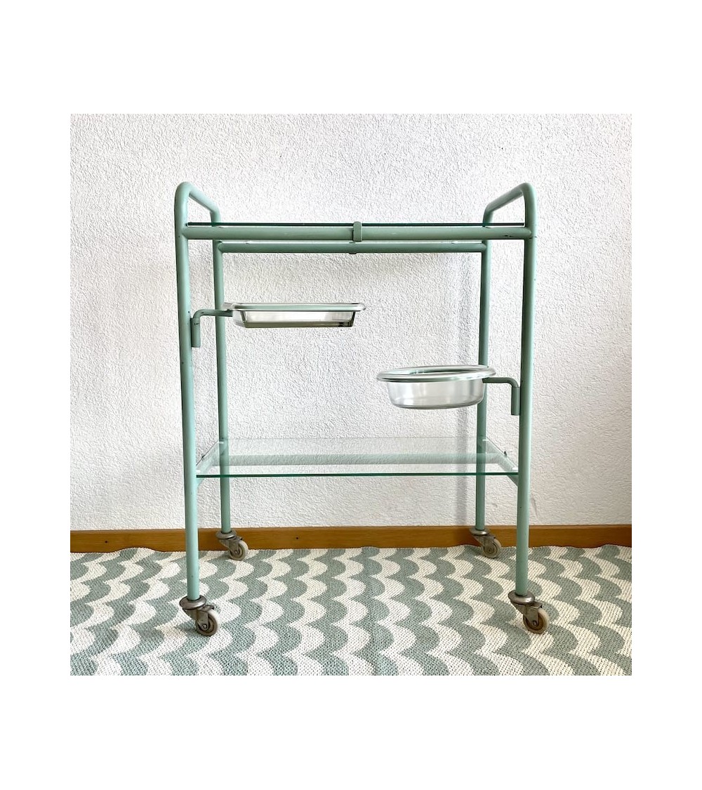 Vintage medizinischer Servierwagen 1950er Vintage by Kitatori Kitatori.ch - Kunst und Design Concept Store design Schweiz Ori...