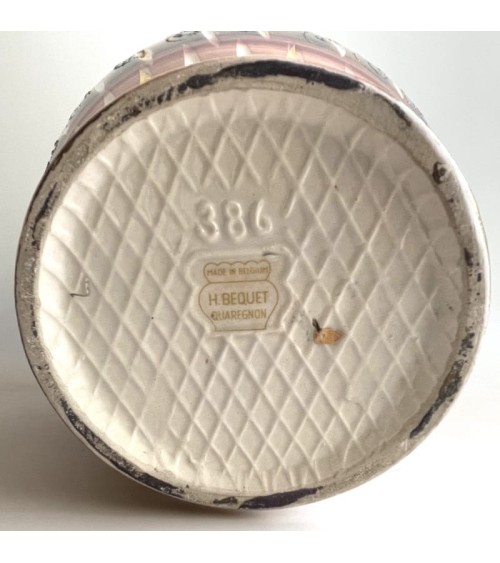 Vaso Smyrne - H. Bequet Quaregnon - Vintage kitatori mobili Oggetto di design vintage svizzera