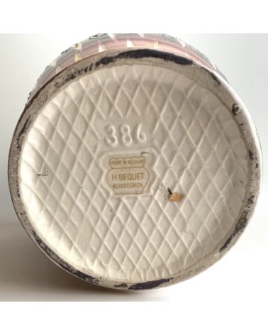 Vaso Smyrne - H. Bequet Quaregnon - Vintage kitatori mobili Oggetto di design vintage svizzera