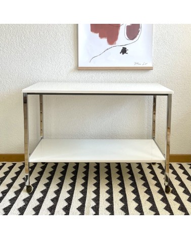 Étagère vintage à roulettes - Années 70 Vintage by Kitatori Kitatori - Concept Store d'Art et de Design design suisse original