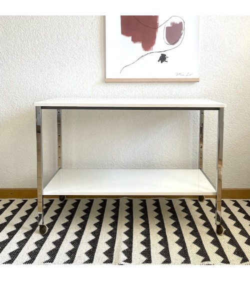 Étagère vintage à roulettes - Années 70 Vintage by Kitatori Kitatori - Concept Store d'Art et de Design design suisse original