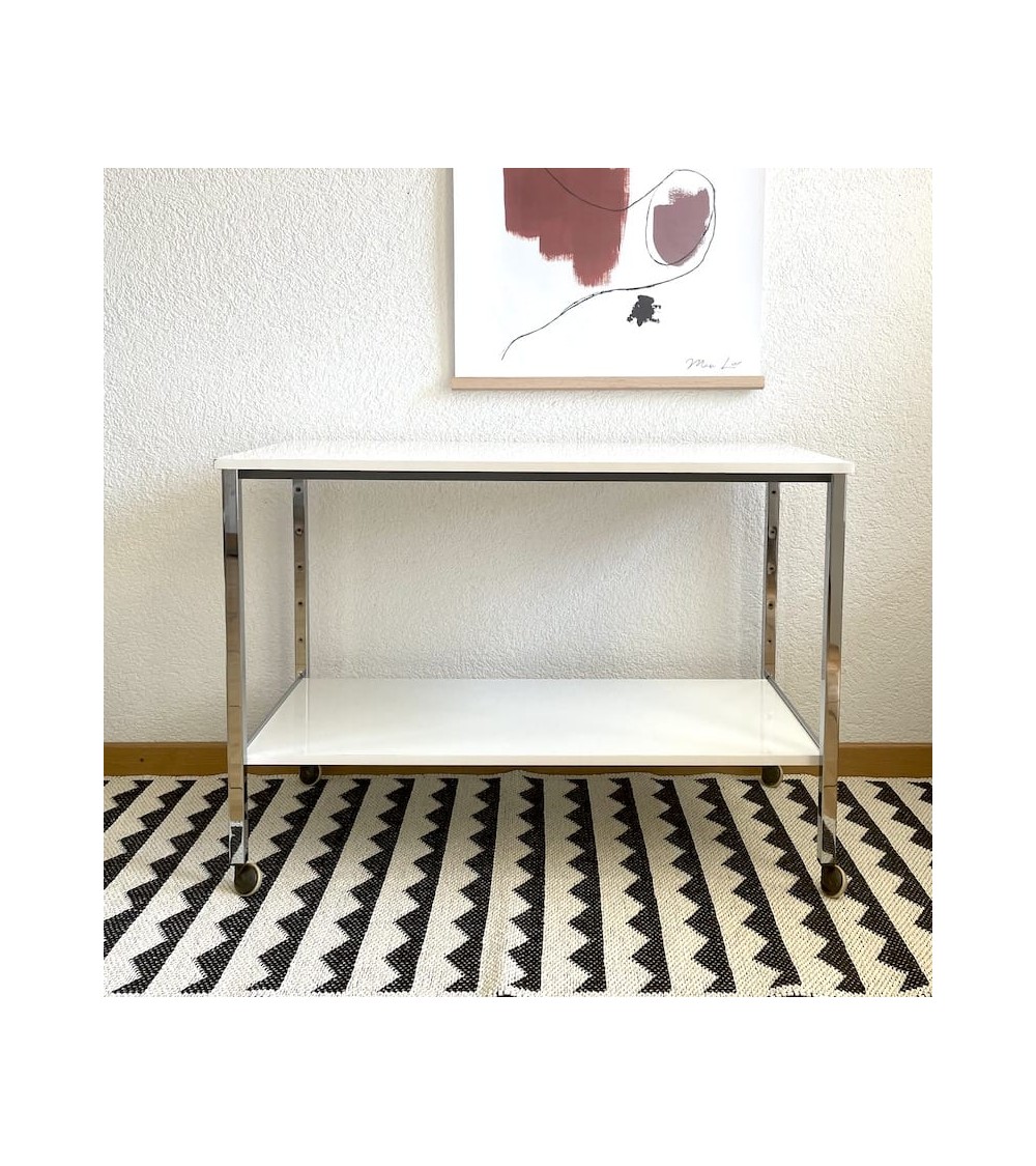 Vintage-Regal mit Rollen - 1970er Jahre Vintage by Kitatori Kitatori.ch - Kunst und Design Concept Store design Schweiz Original