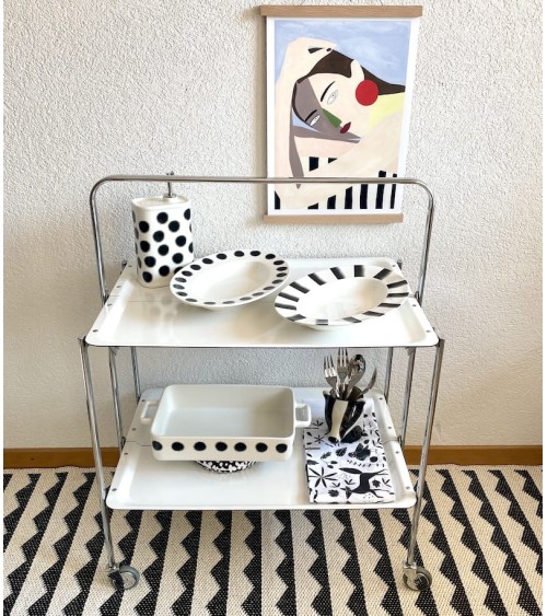 Vintage 60's Serving Trolley Vintage by Kitatori Kitatori.ch - Art and Design Concept Store design switzerland original
