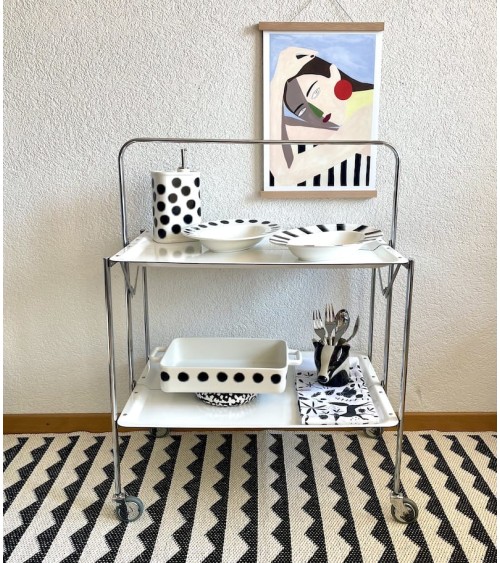 Vintage 60's Serving Trolley Vintage by Kitatori Kitatori.ch - Art and Design Concept Store design switzerland original