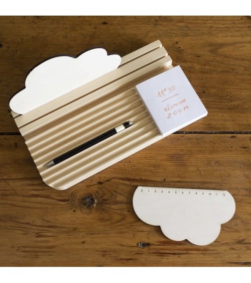 Desk Organizer - Clouds Reine Mère cute stationery