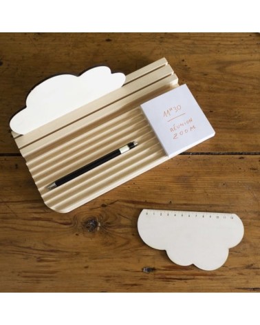 Desk Organizer - Clouds Reine Mère cute stationery