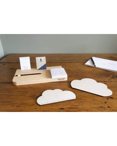 Desk Organizer - Clouds Reine Mère cute stationery