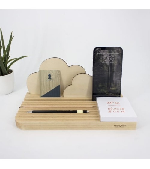 Desk Organizer - Clouds Reine Mère cute stationery